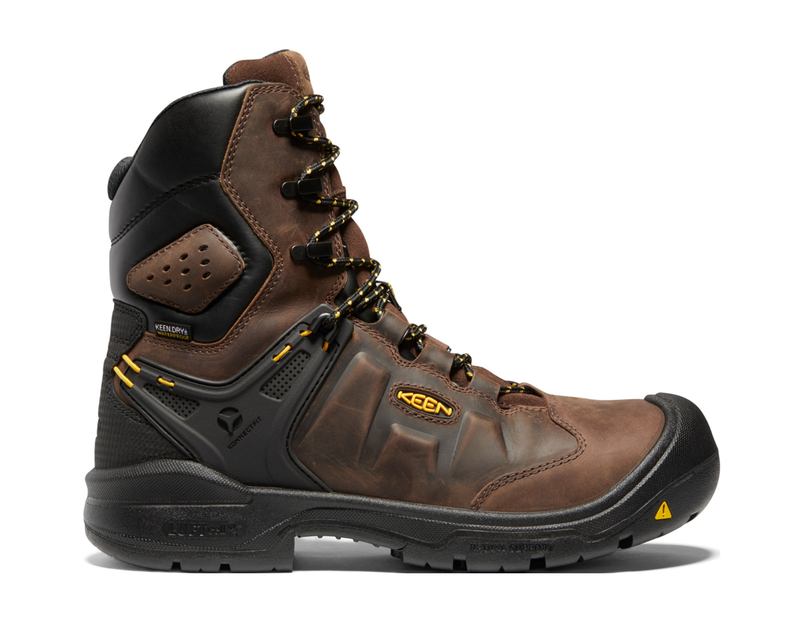 KEEN® Men's Dover 8" Waterproof Boot (Carbon-Fiber Toe)